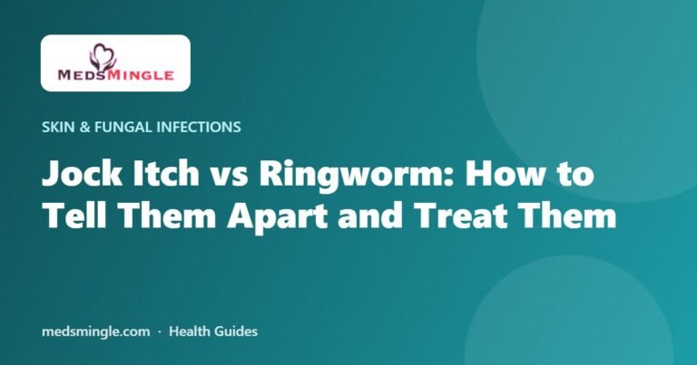 Jock Itch vs Ringworm: How to Tell Them Apart and Treat Them